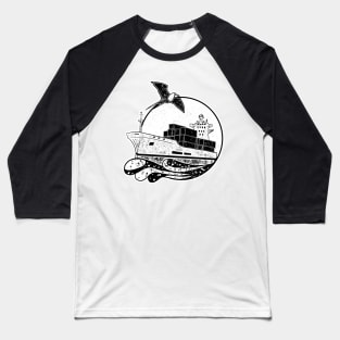 Cargo Ship Baseball T-Shirt